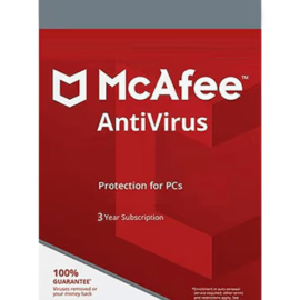 McAfee AntiVirus PC 1 Device 3 Years