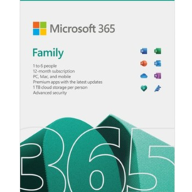 Microsoft 365 Family Subscription 1 Year